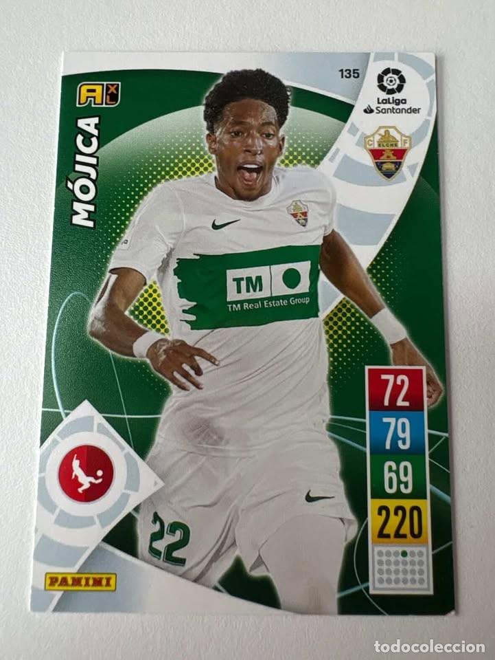 Cromos de f&uacute;tbol: Carta Mojica Elche 135 Adrenalyn 2021-22