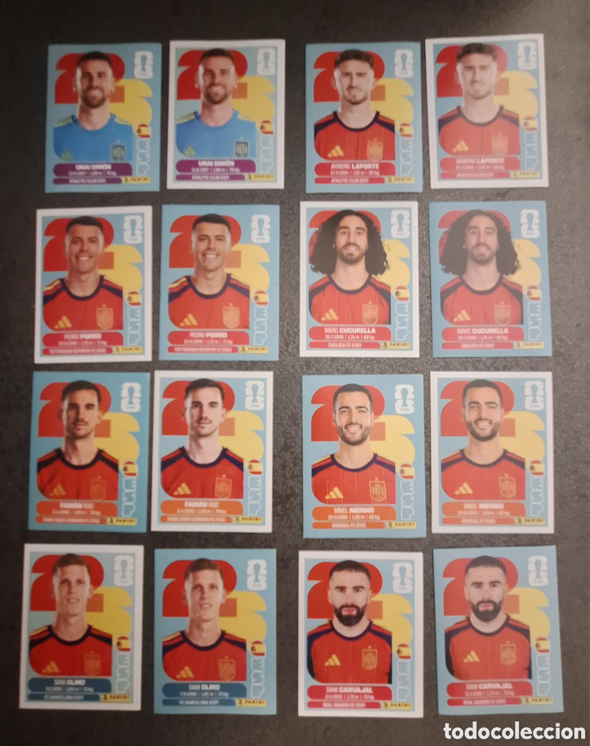 Cromos de f&uacute;tbol: Cromos ESPA&Ntilde;A Versiones Paralelas Mundial 26