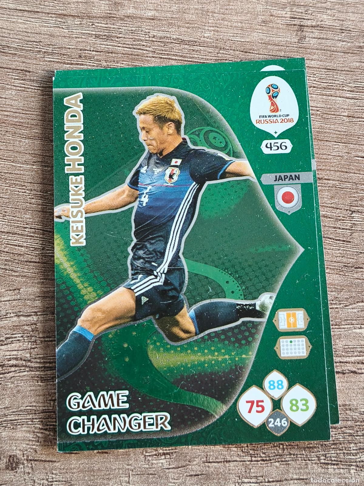 Football Stickers: keisuke honda, rusia 2018 fifa world cup game changer