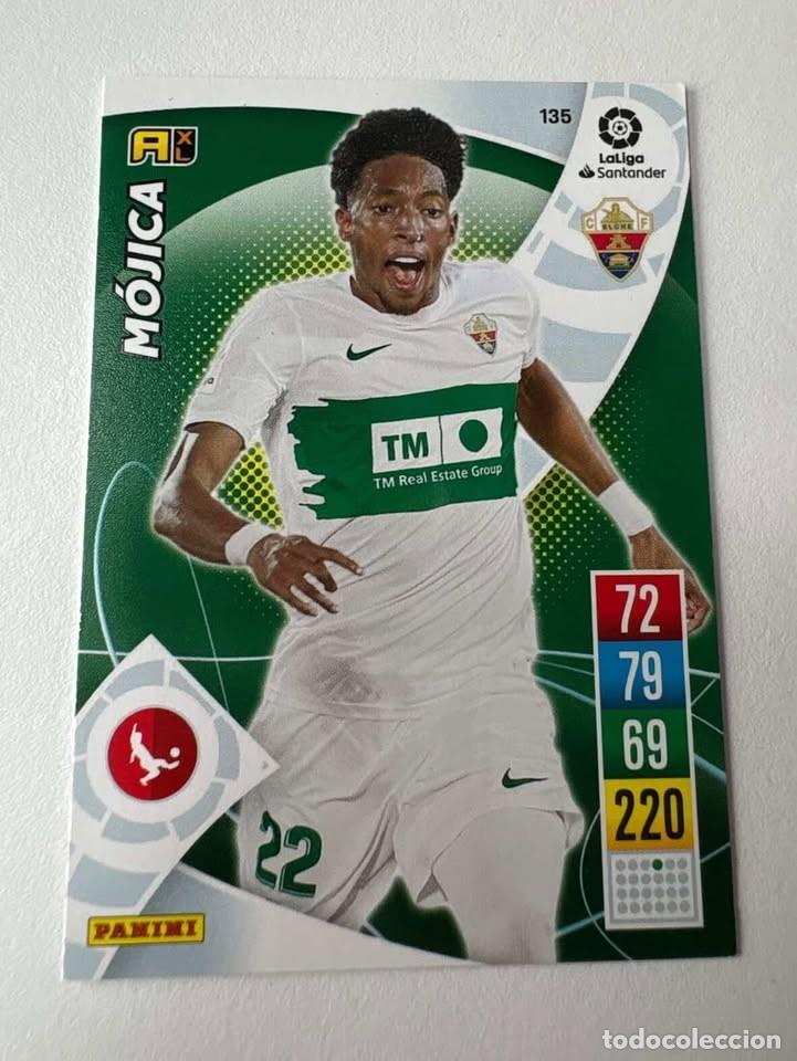 Cromos de f&uacute;tbol: Carta Mojica Elche 135 Adrenalyn 2021-22