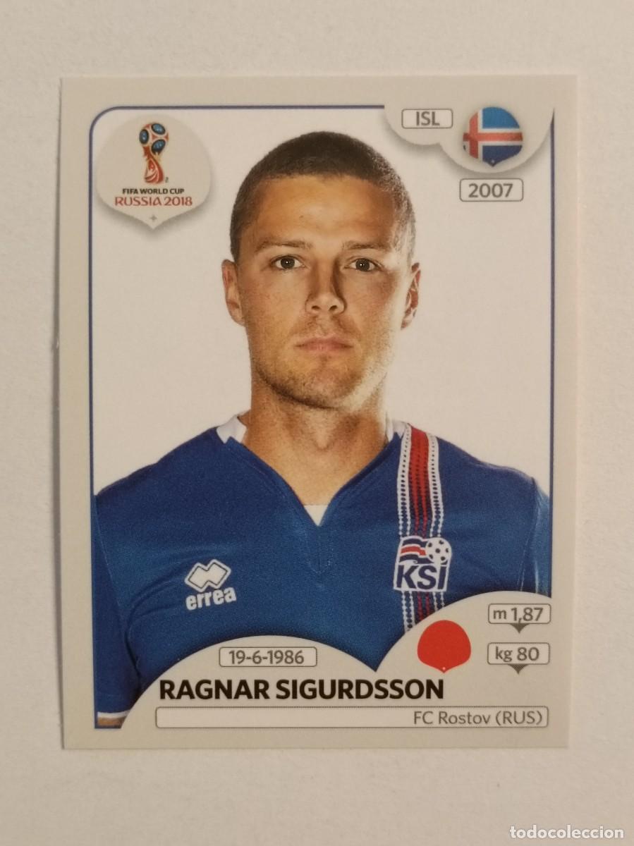 Cromos de f&uacute;tbol: #284 RAGNAR SIGURDSSON (ISLANDIA) MUNDIA RUSIA 2018 PANINI VERSION ROSA