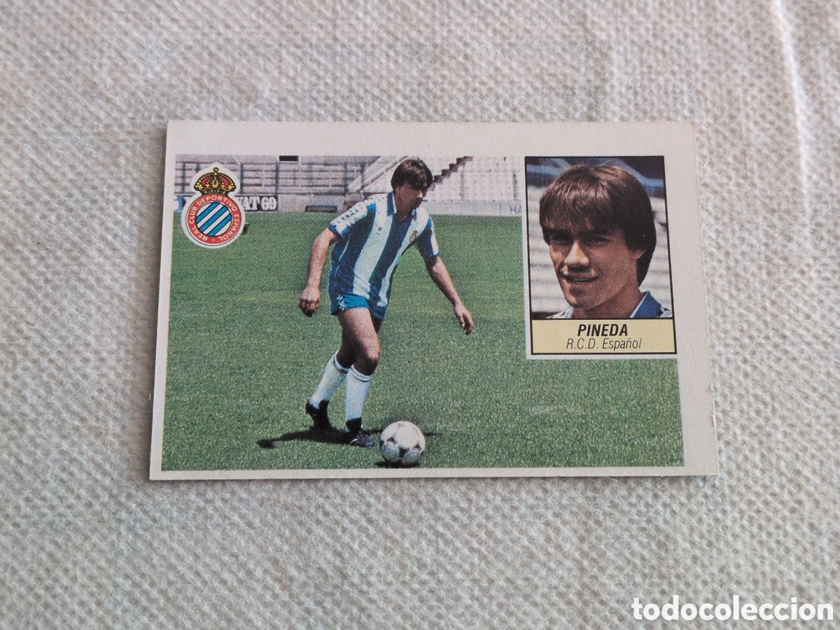Fu&szlig;ball-Sticker: PINEDA ( R.C.D. ESPA&Ntilde;OL ) - ESTE LIGA 84/85 - Fichaje 18 nuevo, perfecto