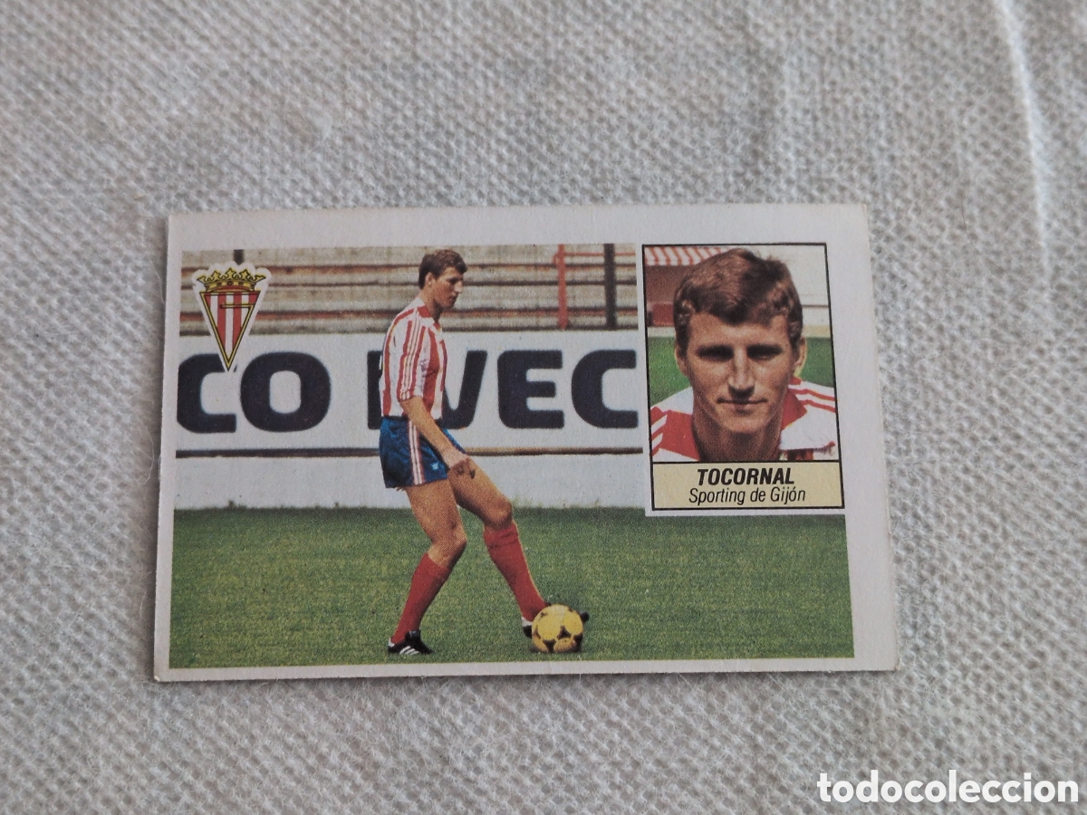 Fu&szlig;ball-Sticker: CROMO LIGA ESTE 84 85 TOCORNAL FICHAJE 28. NUNCA PEGADO. PERFECTO ESTADO