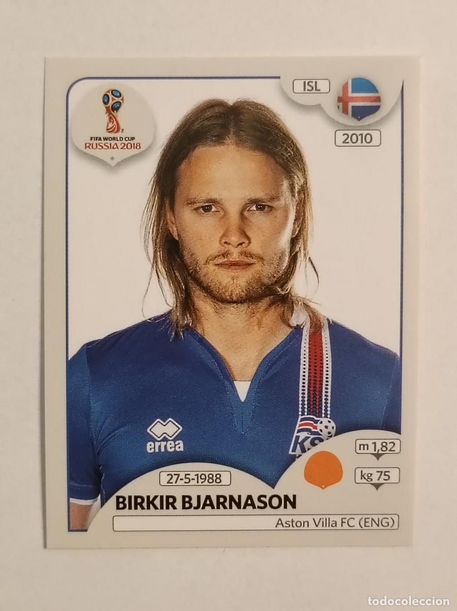 Cromos de f&uacute;tbol: #290 BJARNASON (ISLANDIA) MUNDIA RUSIA 2018 PANINI VERSION ROSA