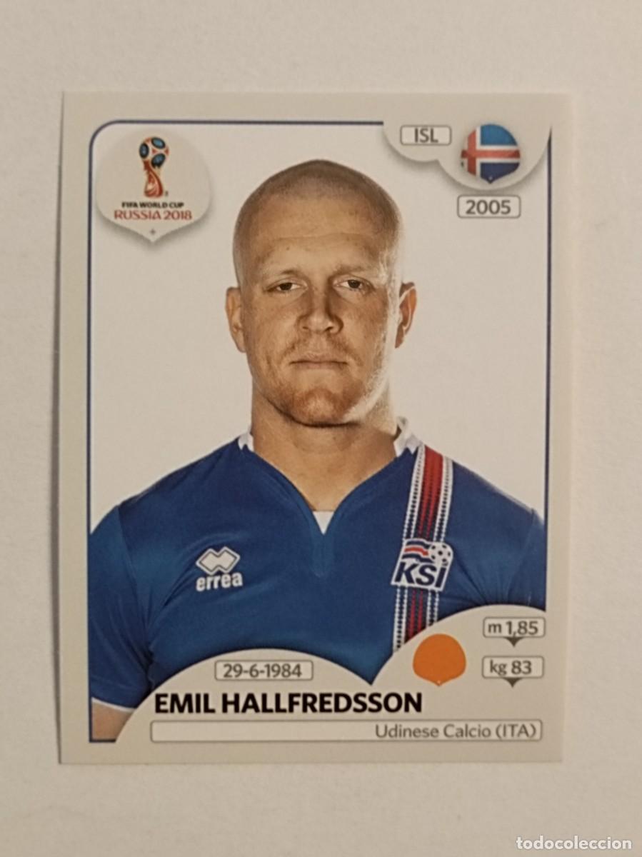 Cromos de f&uacute;tbol: #291 HALLFREDSSON (ISLANDIA) MUNDIA RUSIA 2018 PANINI VERSION ROSA