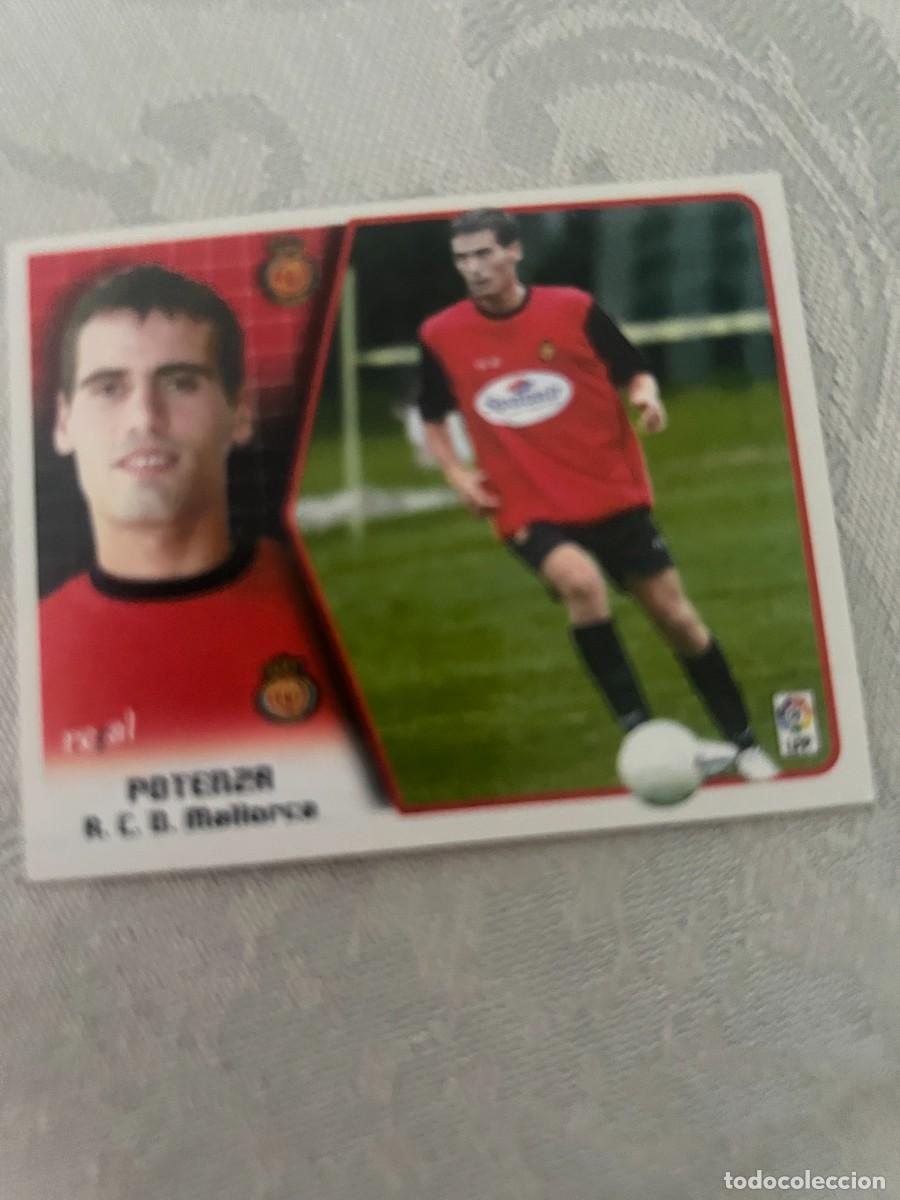 Cromos de f&uacute;tbol: POTENZA MALLORCA COLOCA SIN PEGAR LIGA ESTE 2005/06