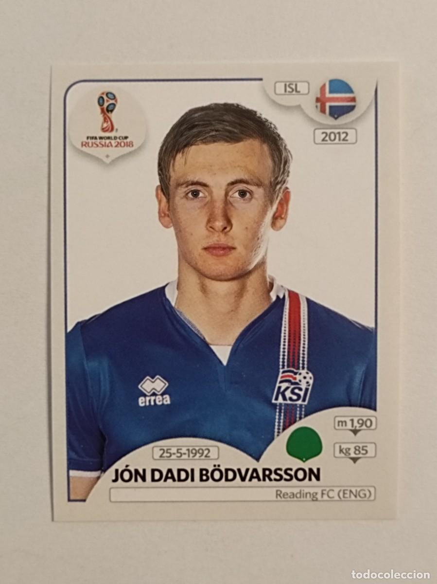 Cromos de f&uacute;tbol: #297 BODVARSSON (ISLANDIA) MUNDIA RUSIA 2018 PANINI VERSION ROSA