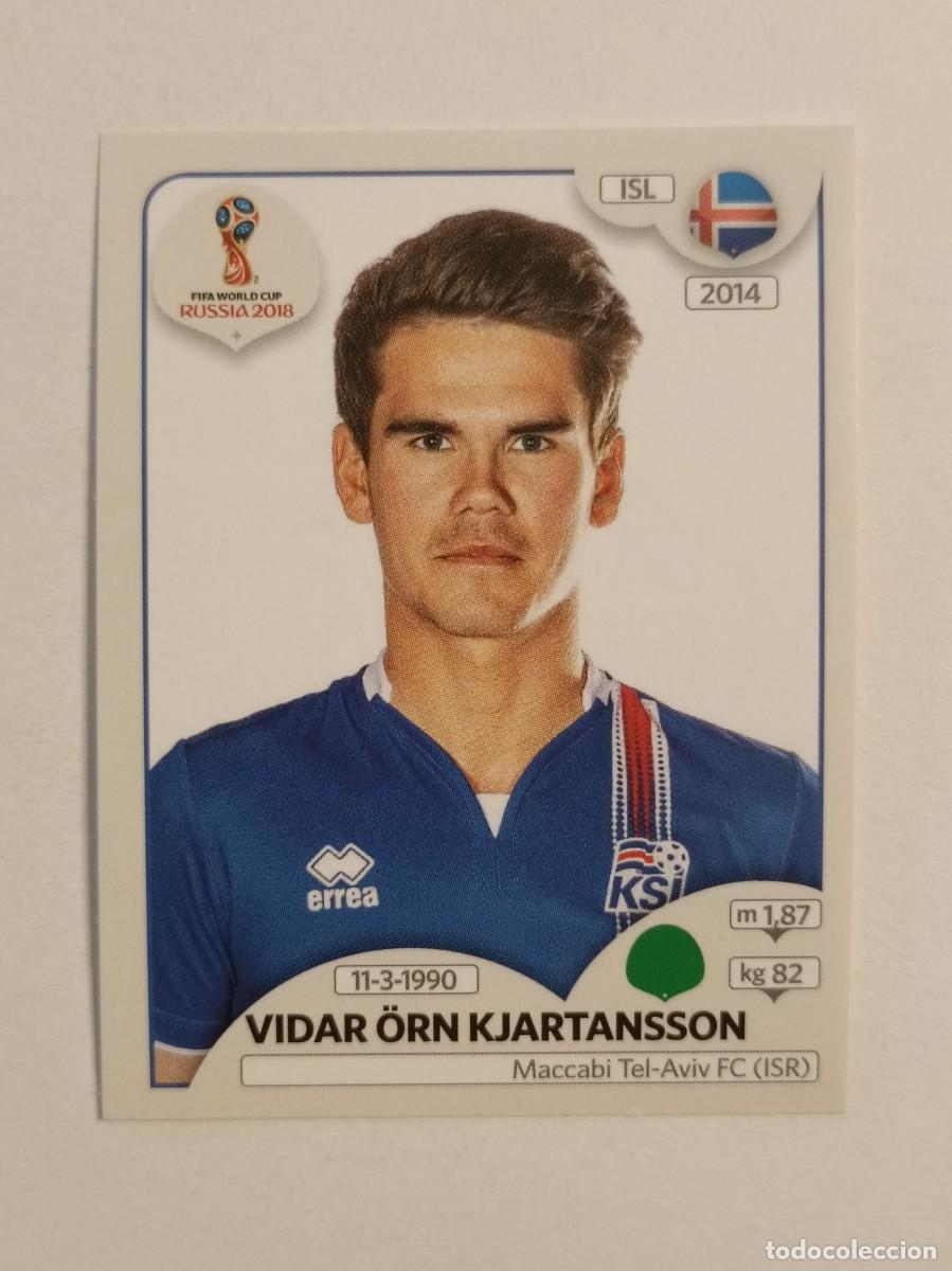 Cromos de f&uacute;tbol: #298 KJARTANSSON (ISLANDIA) MUNDIA RUSIA 2018 PANINI VERSION ROSA