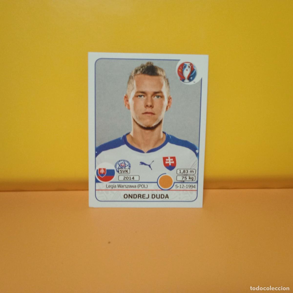 Cromos de f&uacute;tbol: PANINI EURO 2016 FRANCE; EUROCOPA FRANCIA: ESLOVAQUIA DUDA 227
