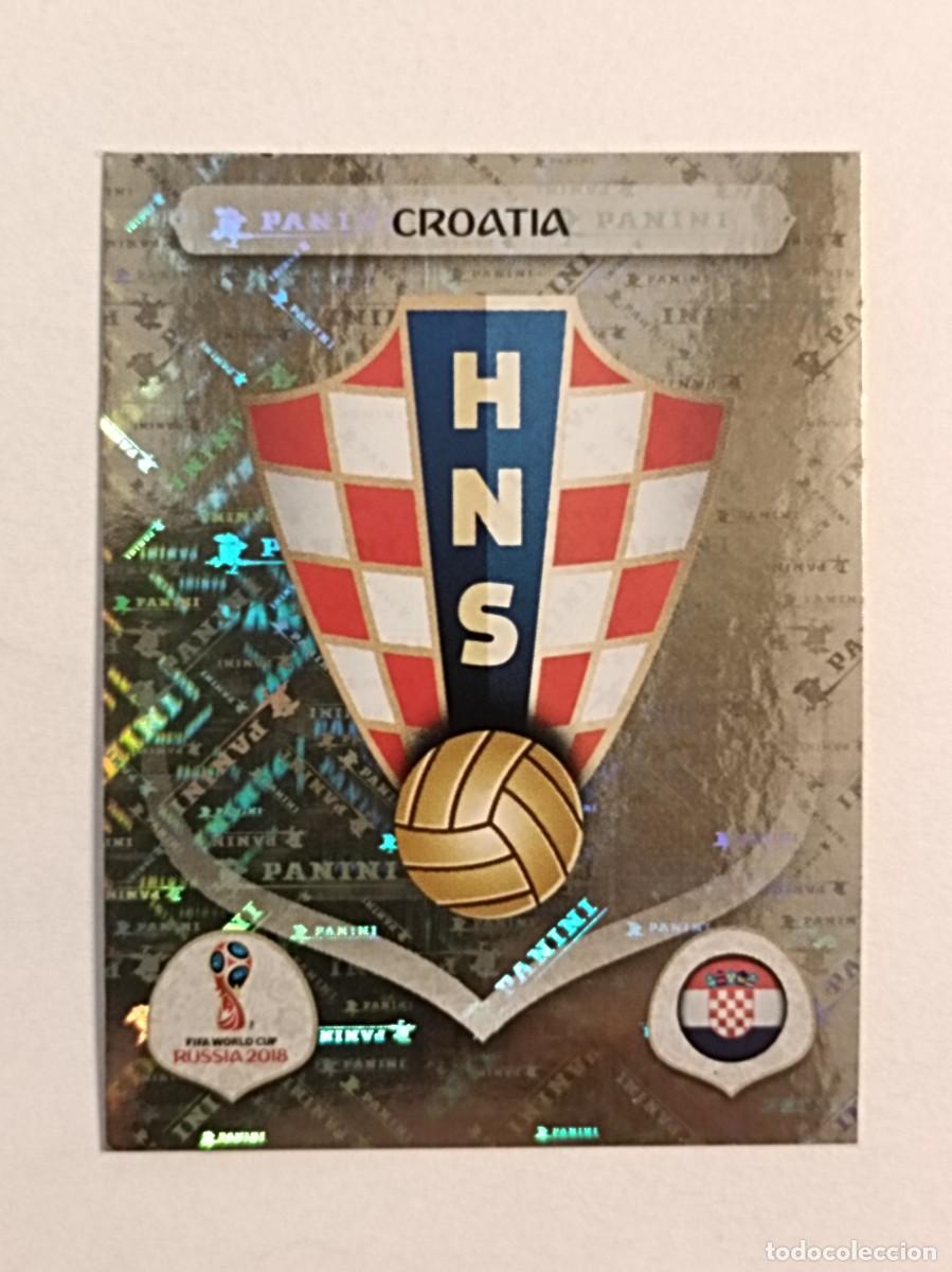 Cromos de f&uacute;tbol: #300 ESCUDO (CROACIA) MUNDIA RUSIA 2018 PANINI VERSION ROSA