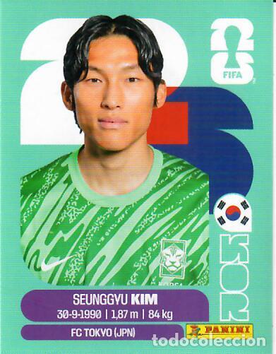 Cromos de f&uacute;tbol: CROMO PANINI MUNDIAL WORLD CUP 2026 - KOR 3 - KIM - COREA