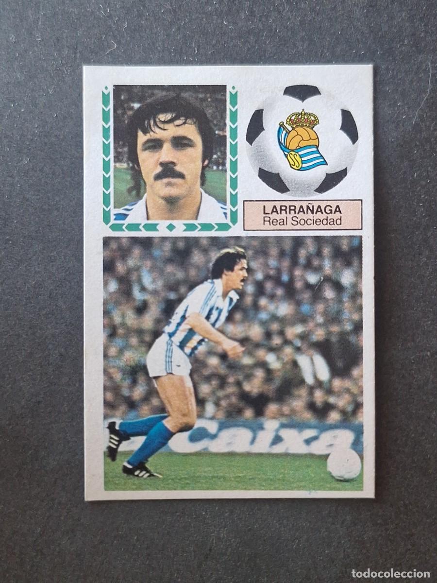 Cromos de f&uacute;tbol: L5 LARRA&Ntilde;AGA REAL SOCIEDAD LIGA ESTE 1983 1984 83 84 DESPEGADO RECUPERADO