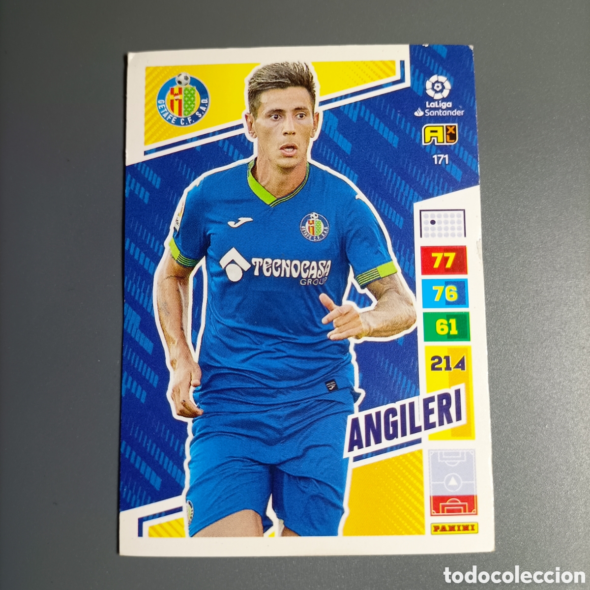 Cromos de f&uacute;tbol: ADRENALYN. LIGA 2022-2023 (GETAFE) №171 ANGILERI