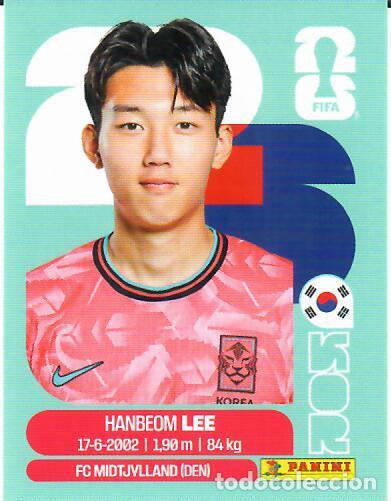Cromos de f&uacute;tbol: CROMO PANINI MUNDIAL WORLD CUP 2026 - KOR 7 - LEE - COREA