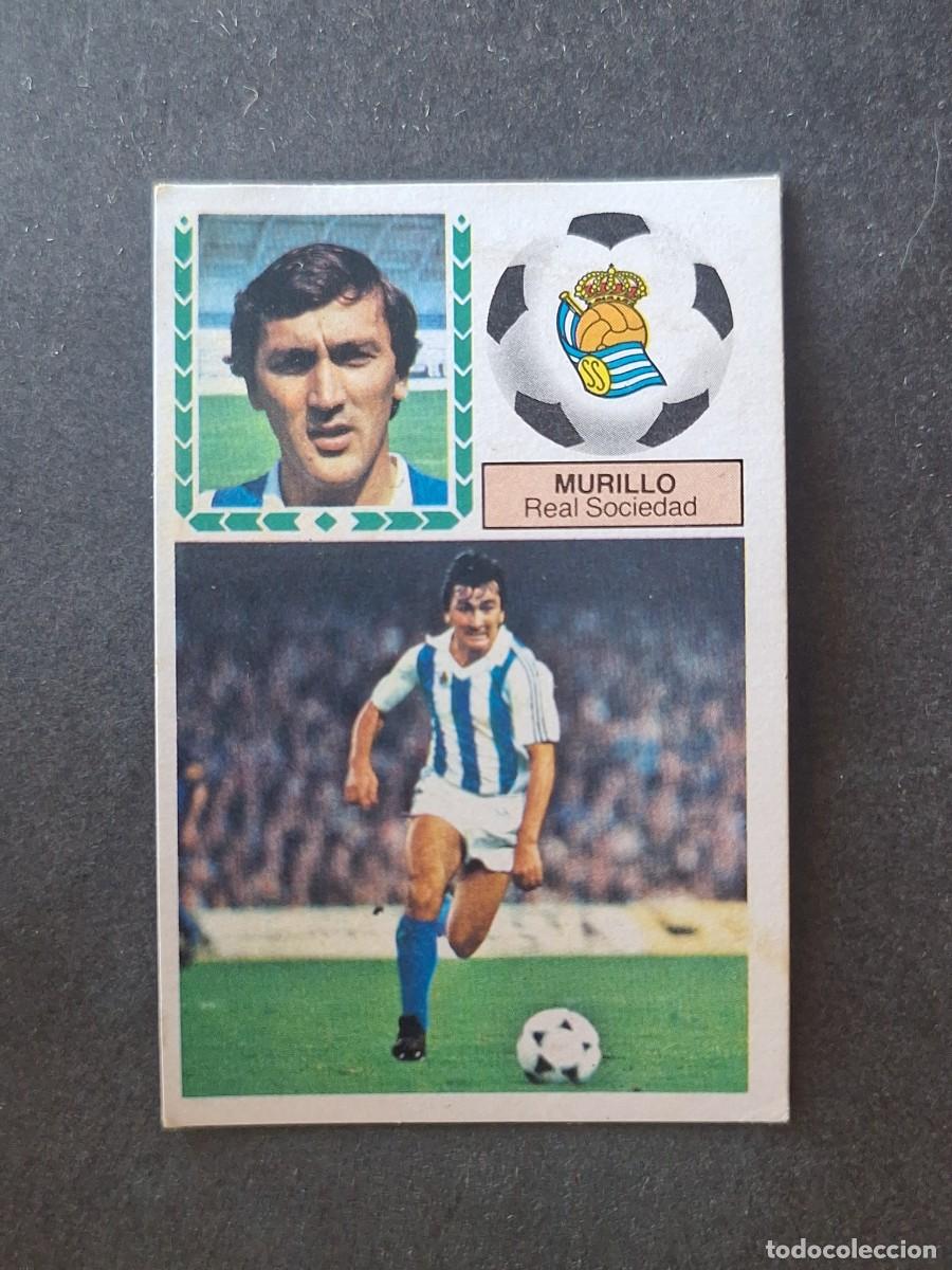 Cromos de f&uacute;tbol: L5 MURILLO REAL SOCIEDAD LIGA ESTE 1983 1984 83 84 DESPEGADO RECUPERADO