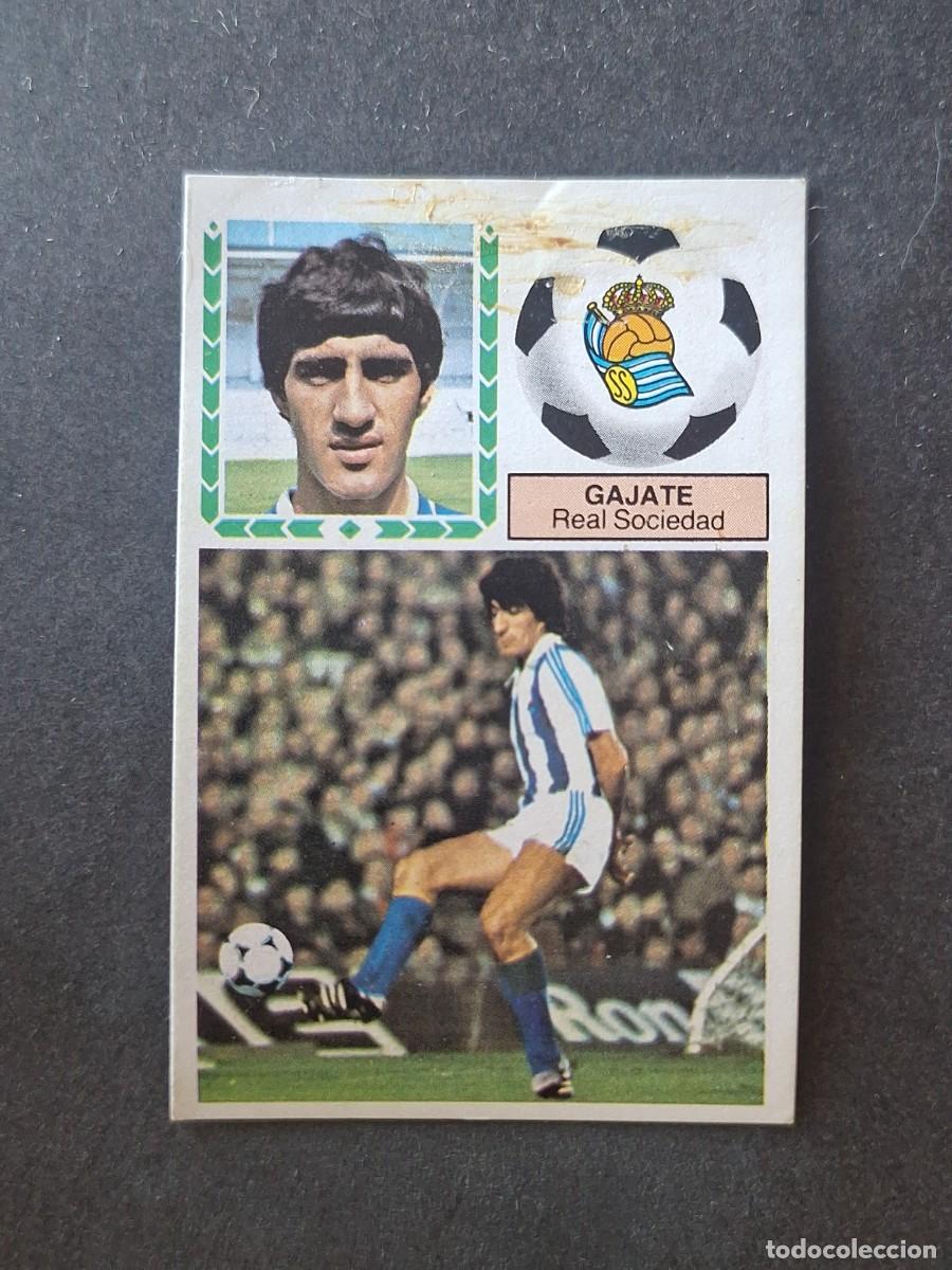 Cromos de f&uacute;tbol: L5 GAJATE REAL SOCIEDAD LIGA ESTE 1983 1984 83 84 DESPEGADO RECUPERADO