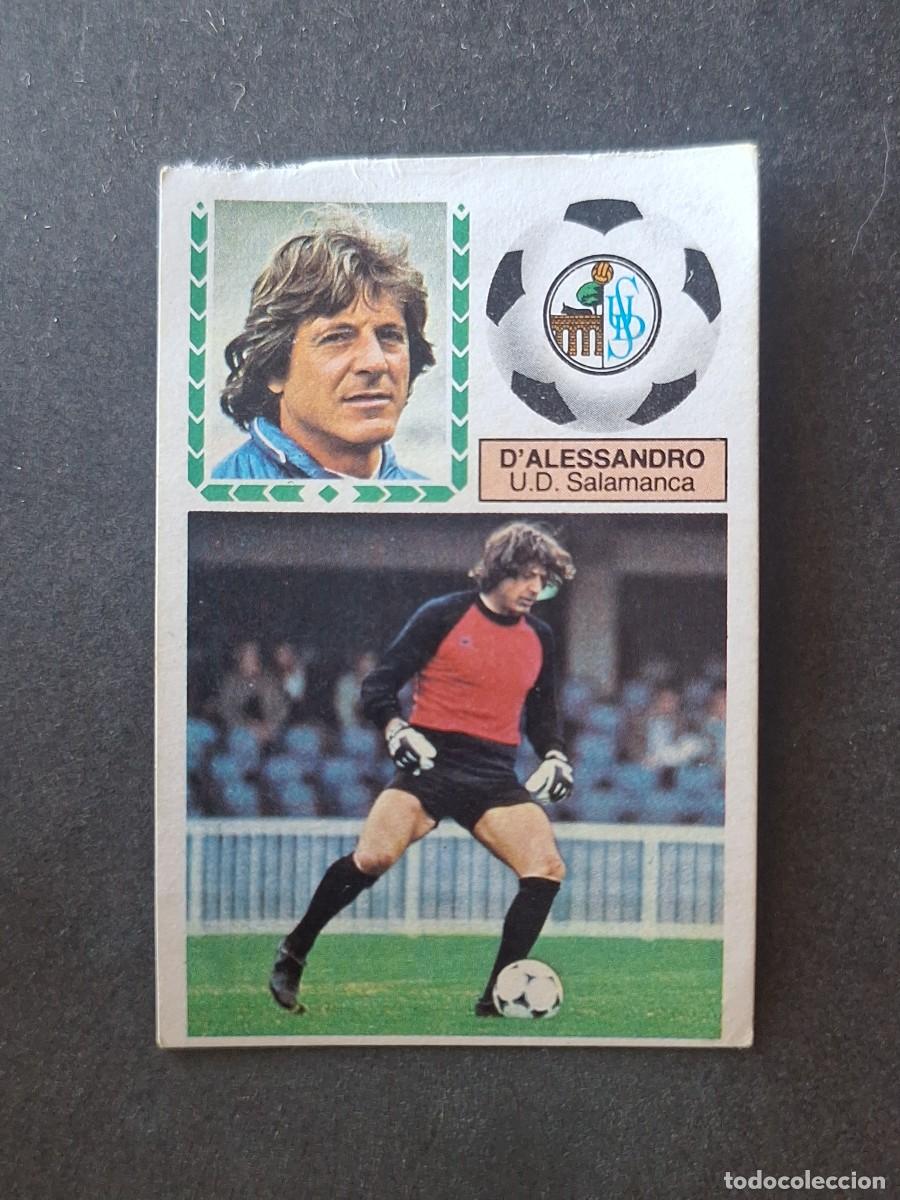 Cromos de f&uacute;tbol: L5 D'ALESSANDRO S. D. SALAMANCA LIGA ESTE 1983 1984 83 84 DESPEGADO RECUPERADO