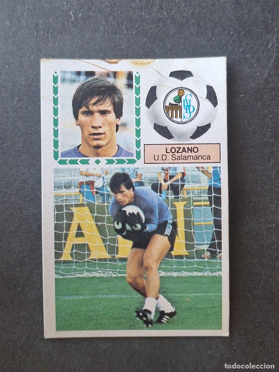 Cromos de f&uacute;tbol: L5 LOZANO S. D. SALAMANCA LIGA ESTE 1983 1984 83 84 DESPEGADO RECUPERADO