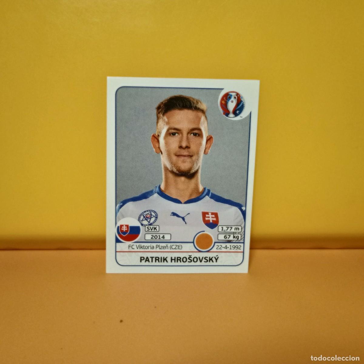 Cromos de Futebol: PANINI EURO 2016 FRANCE; EUROCOPA FRANCIA: ESLOVAQUIA HROSOVSKY 221