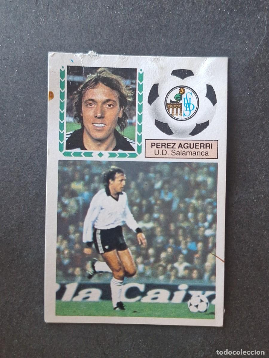 Cromos de Futebol: L5 PEREZ AGUERRI S. D. SALAMANCA LIGA ESTE 1983 1984 83 84 DESPEGADO RECUPERADO