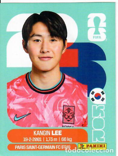 Fu&szlig;ball-Sticker: CROMO PANINI MUNDIAL WORLD CUP 2026 - KOR 12 - KANGIN LEE - COREA