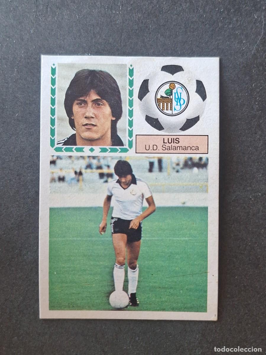 Cromos de Futebol: L5 LUIS S. D. SALAMANCA LIGA ESTE 1983 1984 83 84 DESPEGADO RECUPERADO