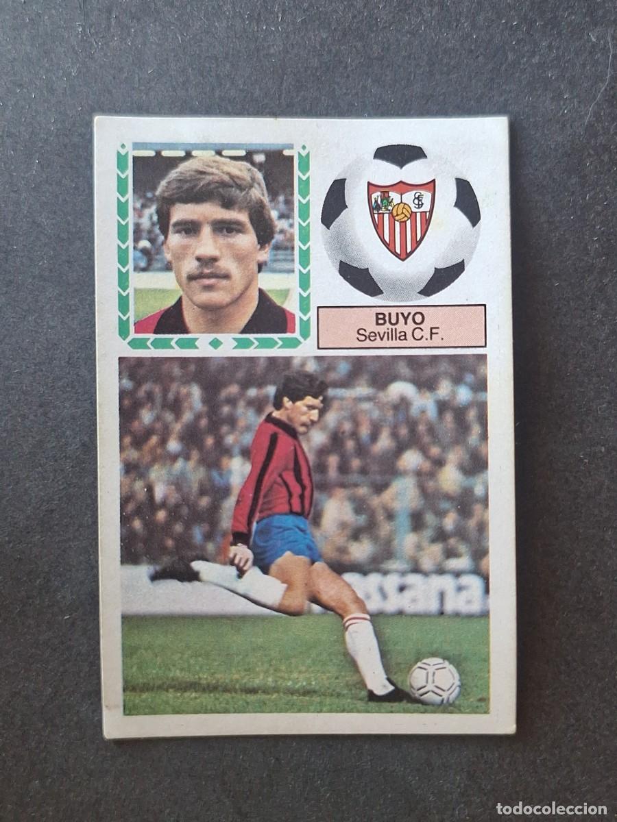 Cromos de Futebol: L5 BUYO SEVILLA C. F. LIGA ESTE 1983 1984 83 84 DESPEGADO RECUPERADO