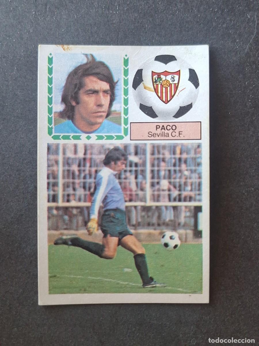 Cromos de Futebol: L5 PACO SEVILLA C. F. LIGA ESTE 1983 1984 83 84 DESPEGADO RECUPERADO