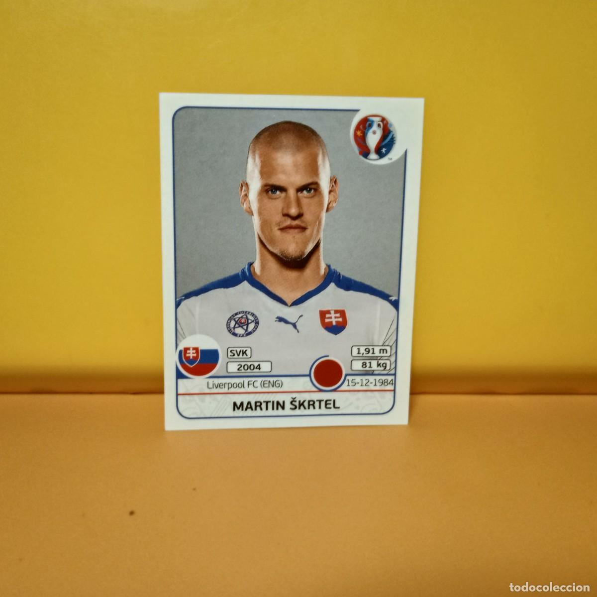 Cromos de Futebol: PANINI EURO 2016 FRANCE; EUROCOPA FRANCIA: ESLOVAQUIA SKRTEL 216