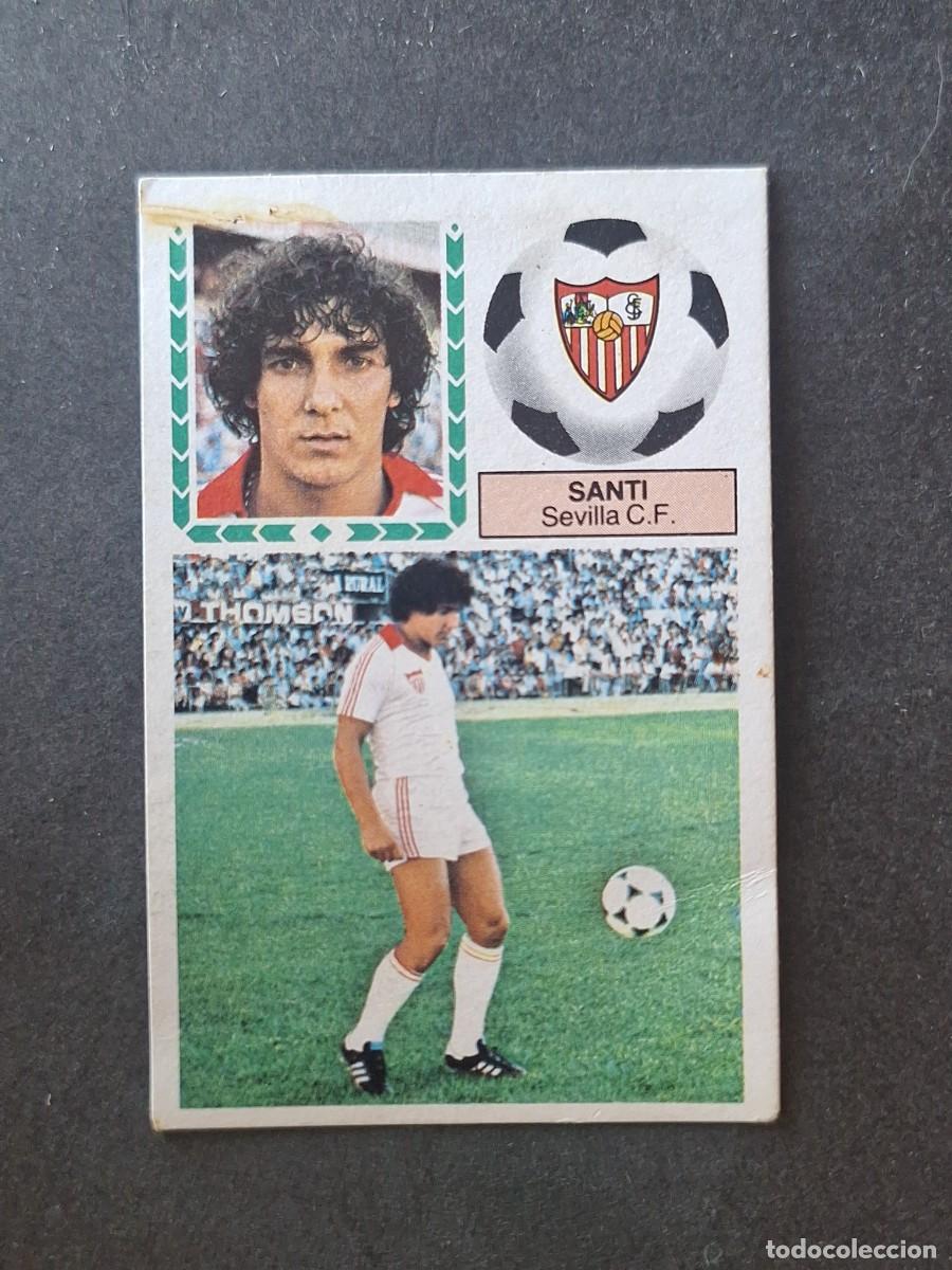 Cromos de f&uacute;tbol: L5 SANTI SEVILLA C. F. LIGA ESTE 1983 1984 83 84 DESPEGADO RECUPERADO