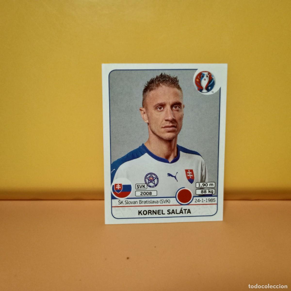 Cromos de f&uacute;tbol: PANINI EURO 2016 FRANCE; EUROCOPA FRANCIA: ESLOVAQUIA SAL&Aacute;TA 215