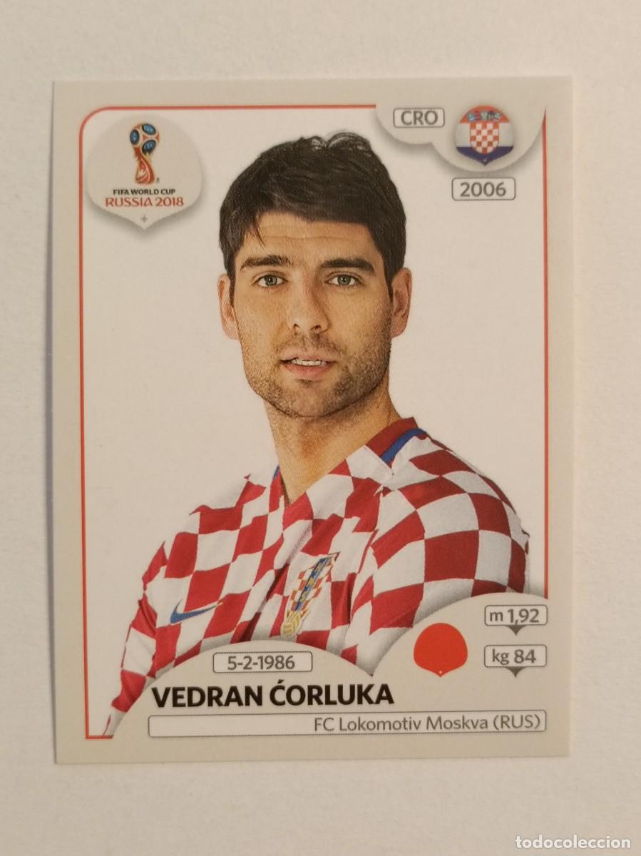 Cromos de f&uacute;tbol: #308 CORLUKA (CROACIA) MUNDIA RUSIA 2018 PANINI VERSION ROSA