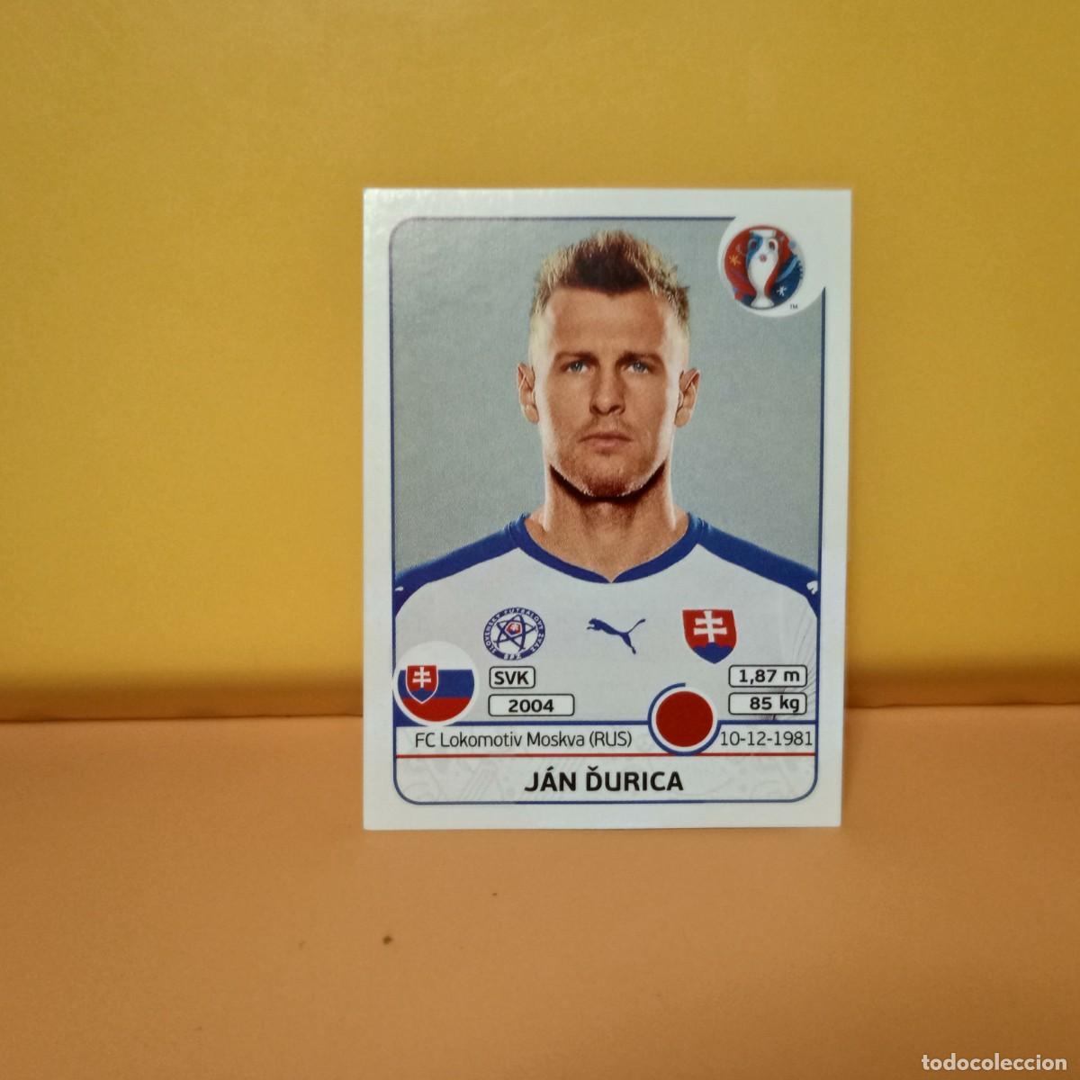 Cromos de f&uacute;tbol: PANINI EURO 2016 FRANCE; EUROCOPA FRANCIA: ESLOVAQUIA DURICA 214