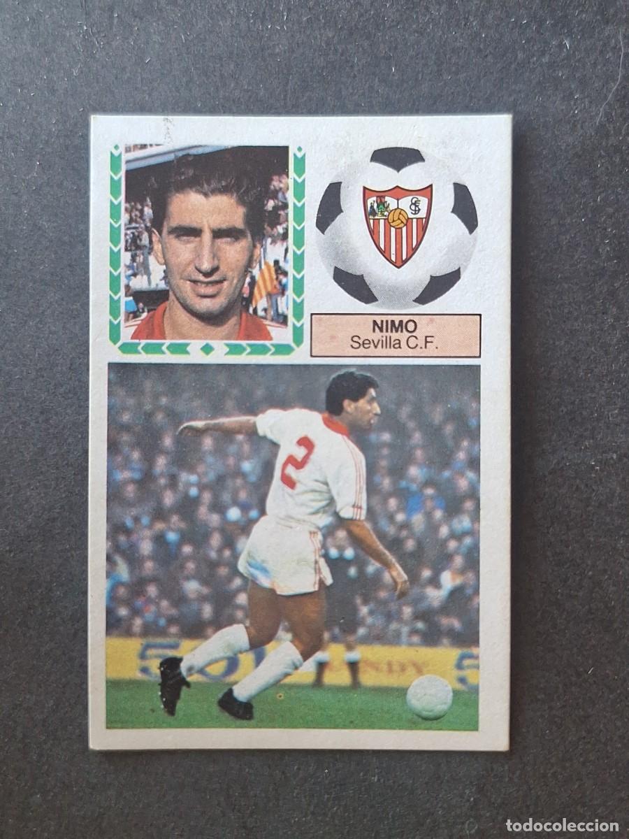 Cromos de f&uacute;tbol: L5 NIMO SEVILLA C. F. LIGA ESTE 1983 1984 83 84 DESPEGADO RECUPERADO