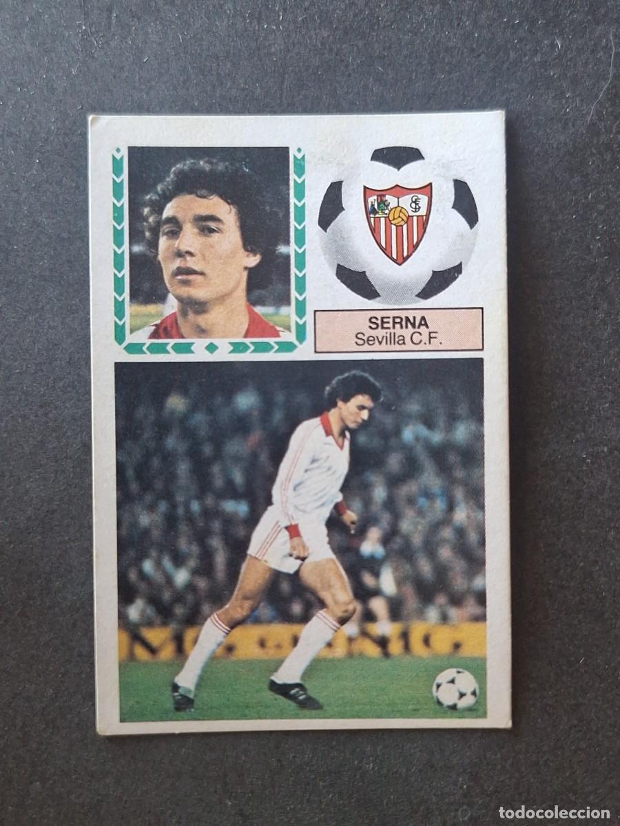 Cromos de f&uacute;tbol: L5 SERNA SEVILLA C. F. LIGA ESTE 1983 1984 83 84 DESPEGADO RECUPERADO