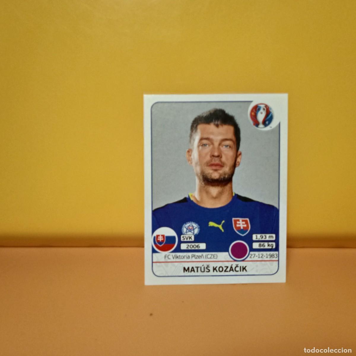 Cromos de f&uacute;tbol: PANINI EURO 2016 FRANCE; EUROCOPA FRANCIA: ESLOVAQUIA KOZACIK 213