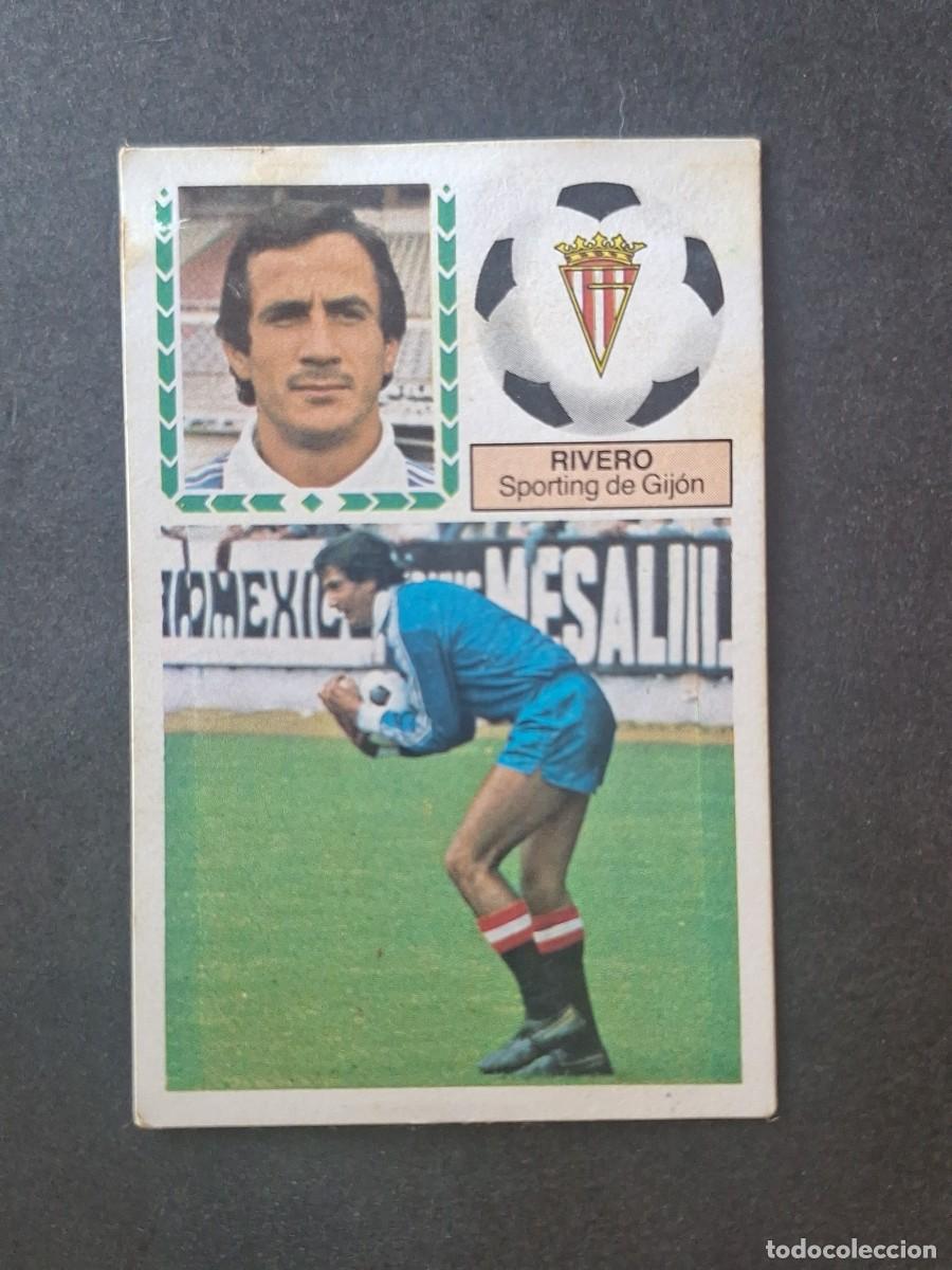 Cromos de f&uacute;tbol: L5 RIVERO SPORTING DE GIJON LIGA ESTE 1983 1984 83 84 DESPEGADO RECUPERADO