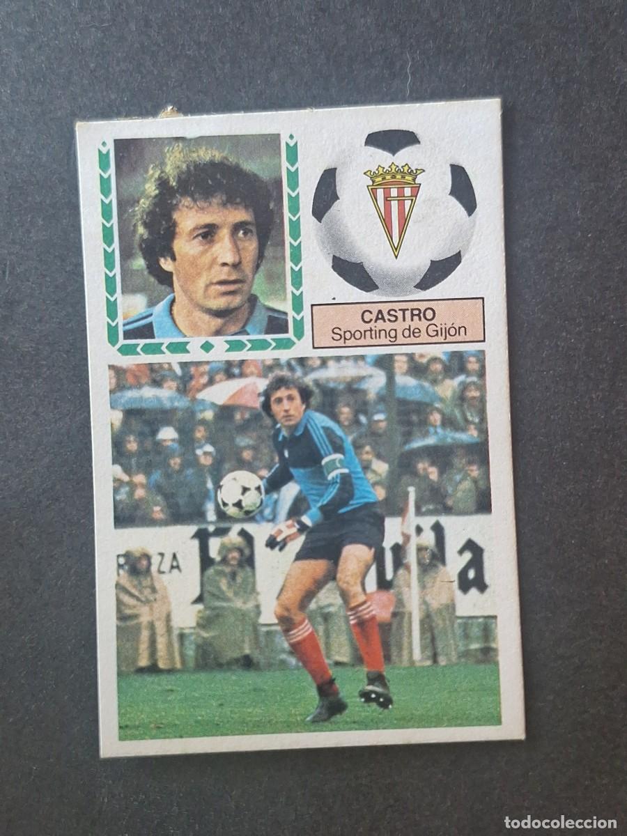 Cromos de f&uacute;tbol: L5 CASTRO SPORTING DE GIJON LIGA ESTE 1983 1984 83 84 DESPEGADO RECUPERADO
