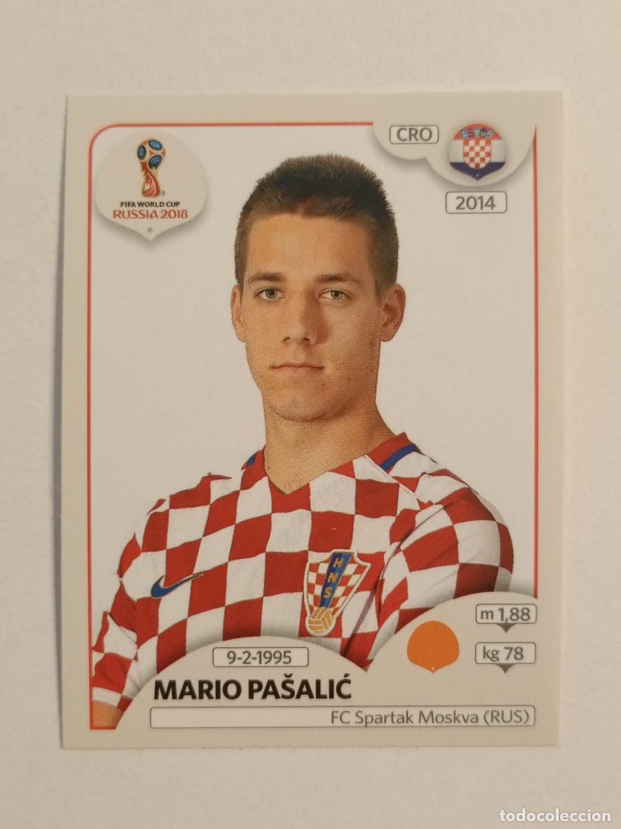Cromos de f&uacute;tbol: #313 PASALIC (CROACIA) MUNDIA RUSIA 2018 PANINI VERSION ROSA