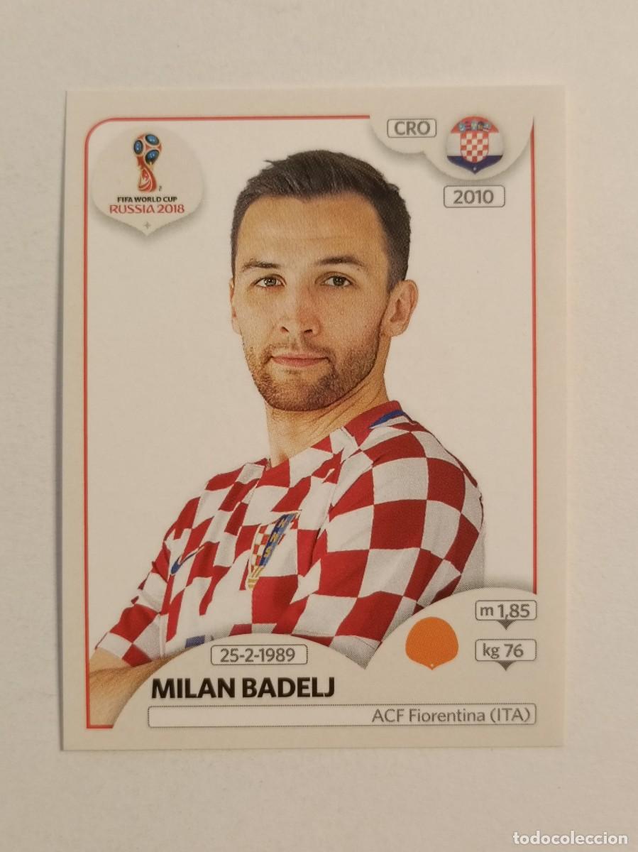 Cromos de f&uacute;tbol: #314 BADELJ (CROACIA) MUNDIA RUSIA 2018 PANINI VERSION ROSA