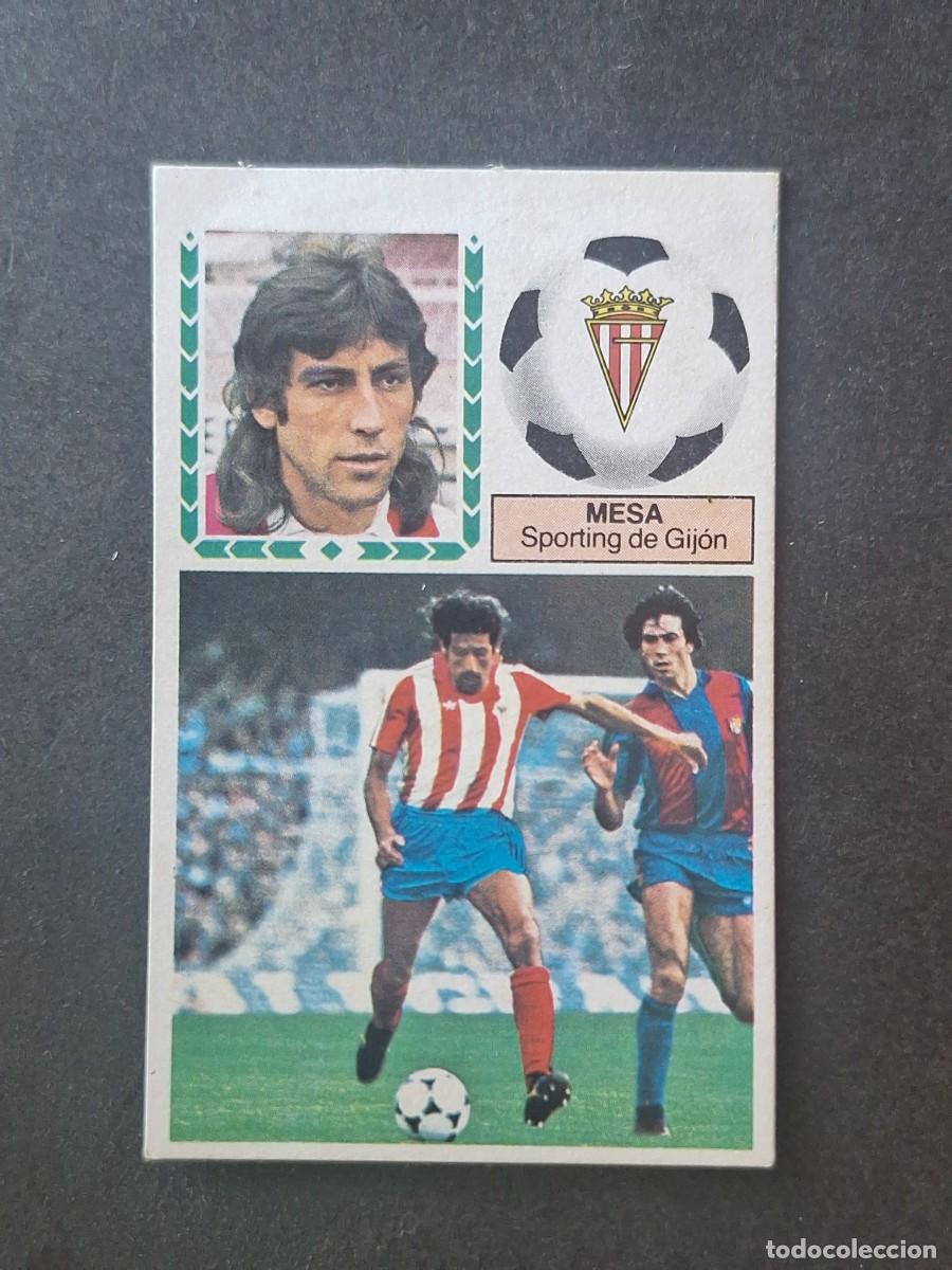 Cromos de f&uacute;tbol: L5 MESA SPORTING DE GIJON LIGA ESTE 1983 1984 83 84 DESPEGADO RECUPERADO