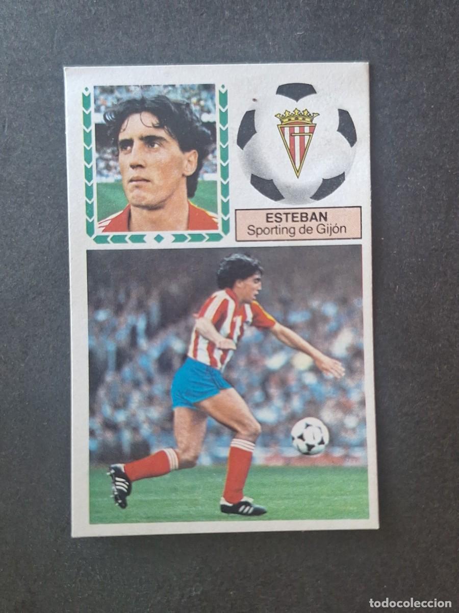 Cromos de f&uacute;tbol: L5 ESTEBAN SPORTING DE GIJON LIGA ESTE 1983 1984 83 84 DESPEGADO RECUPERADO