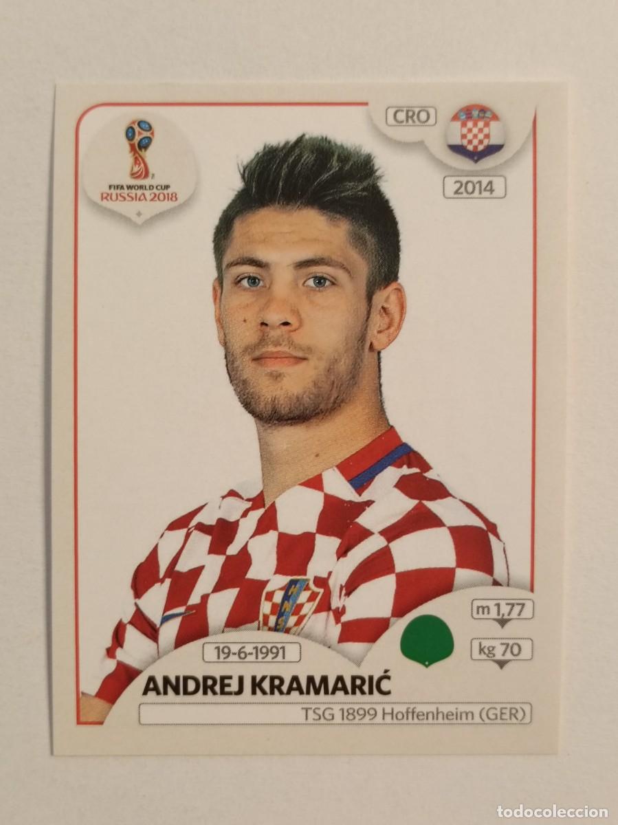 Cromos de f&uacute;tbol: #316 KRAMARIC (CROACIA) MUNDIA RUSIA 2018 PANINI VERSION ROSA
