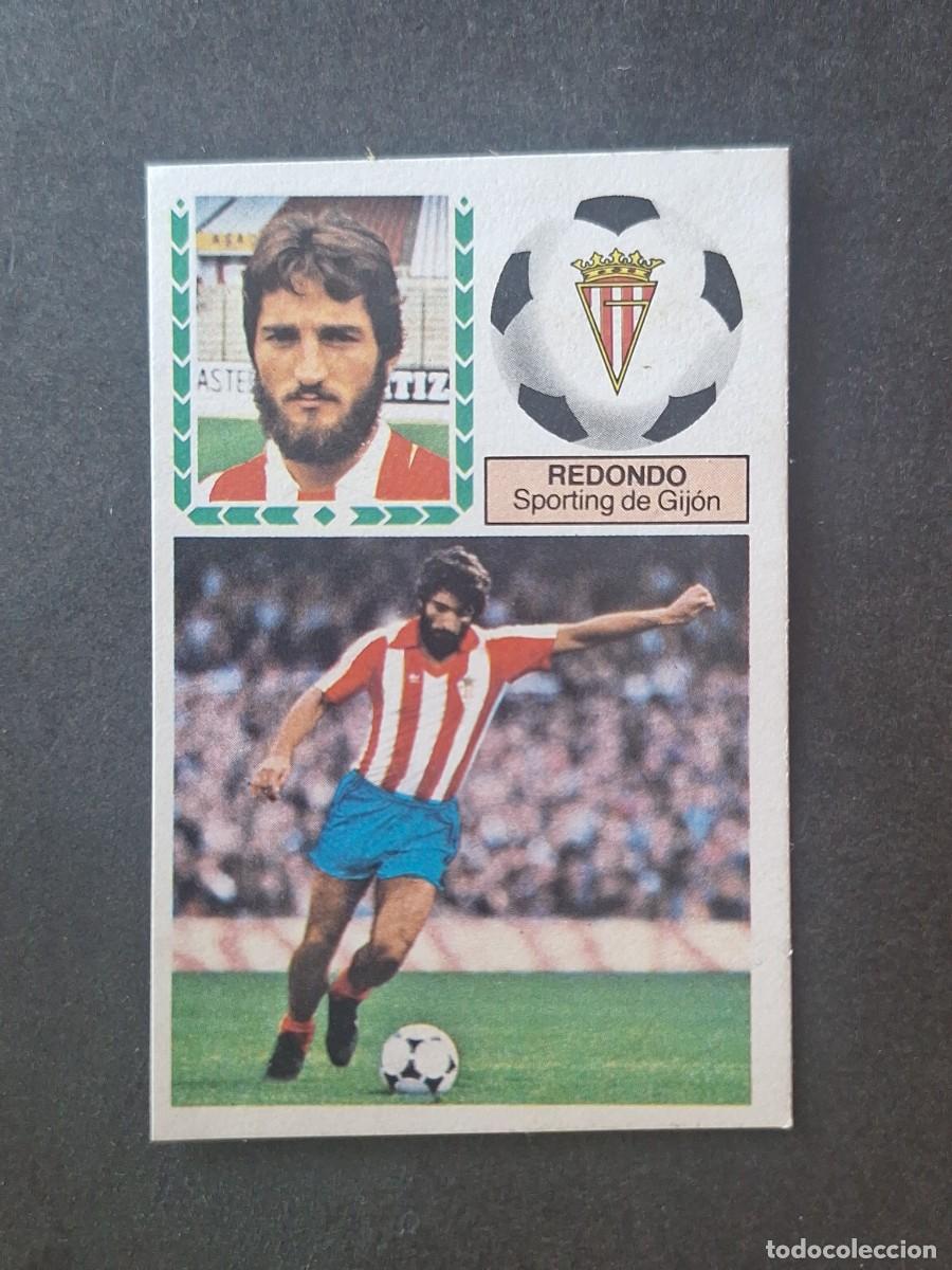 Cromos de f&uacute;tbol: L5 REDONDO SPORTING DE GIJON LIGA ESTE 1983 1984 83 84 DESPEGADO RECUPERADO