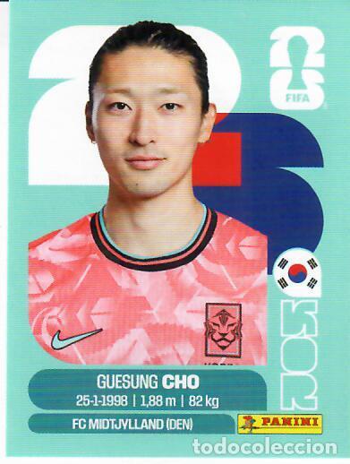 Cromos de f&uacute;tbol: CROMO PANINI MUNDIAL WORLD CUP 2026 - KOR 17 - CHO - COREA