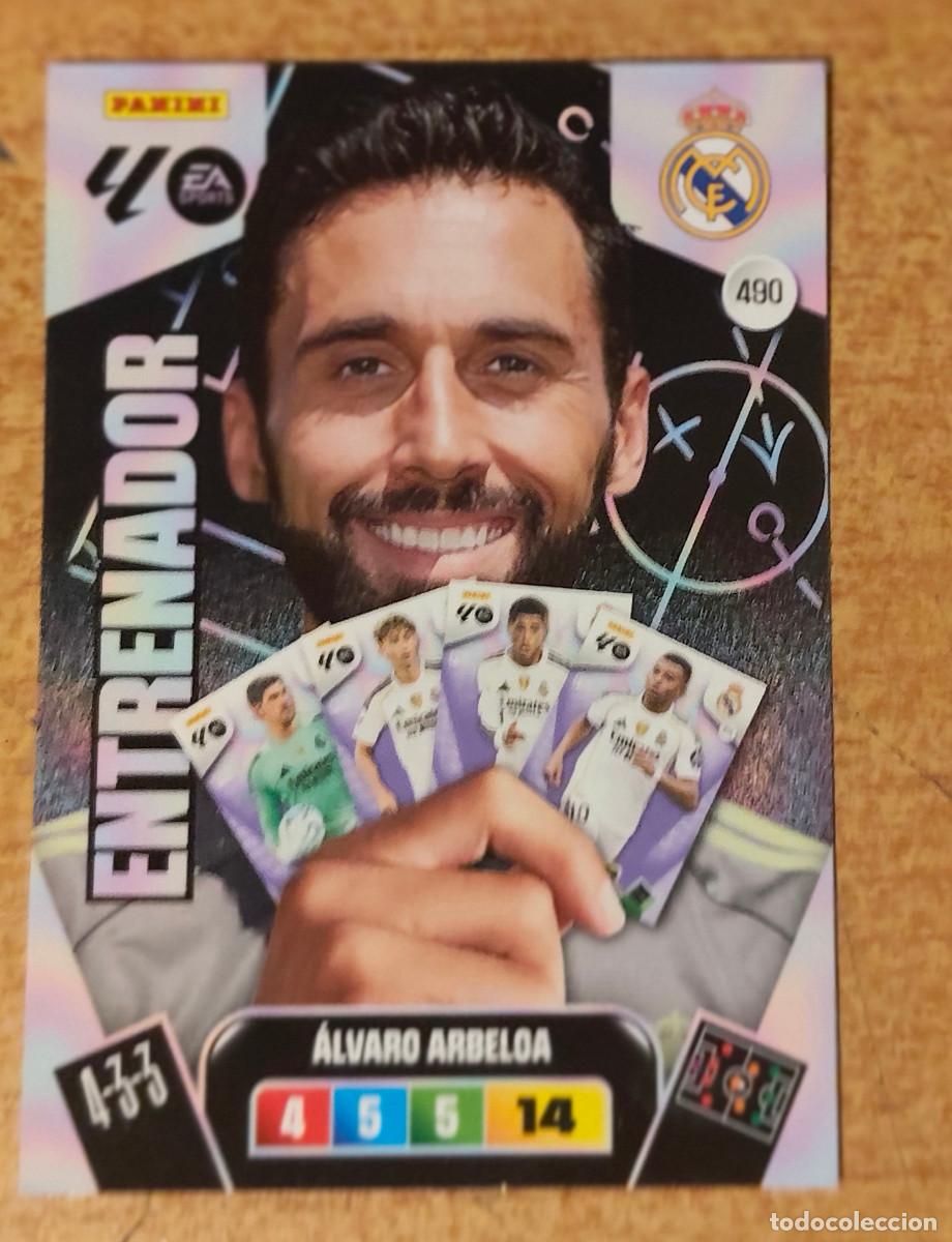 Cromos de f&uacute;tbol: 490 &Aacute;LVARO ARBELOA (ENTRENADOR) - REAL MADRID - ADRENALYN XL 2025-26 - 25/26 (NUEVO)