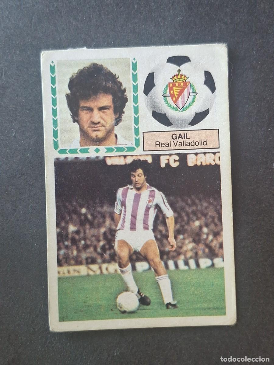 Cromos de f&uacute;tbol: L5 GAIL REAL VALLADOLID LIGA ESTE 1983 1984 83 84 DESPEGADO RECUPERADO