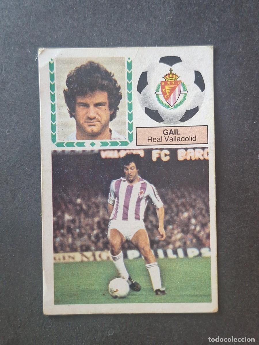 Cromos de f&uacute;tbol: L5 GAIL REAL VALLADOLID LIGA ESTE 1983 1984 83 84 DESPEGADO RECUPERADO