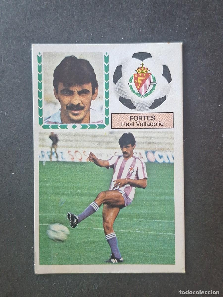 Cromos de f&uacute;tbol: L5 FORTES REAL VALLADOLID LIGA ESTE 1983 1984 83 84 DESPEGADO RECUPERADO