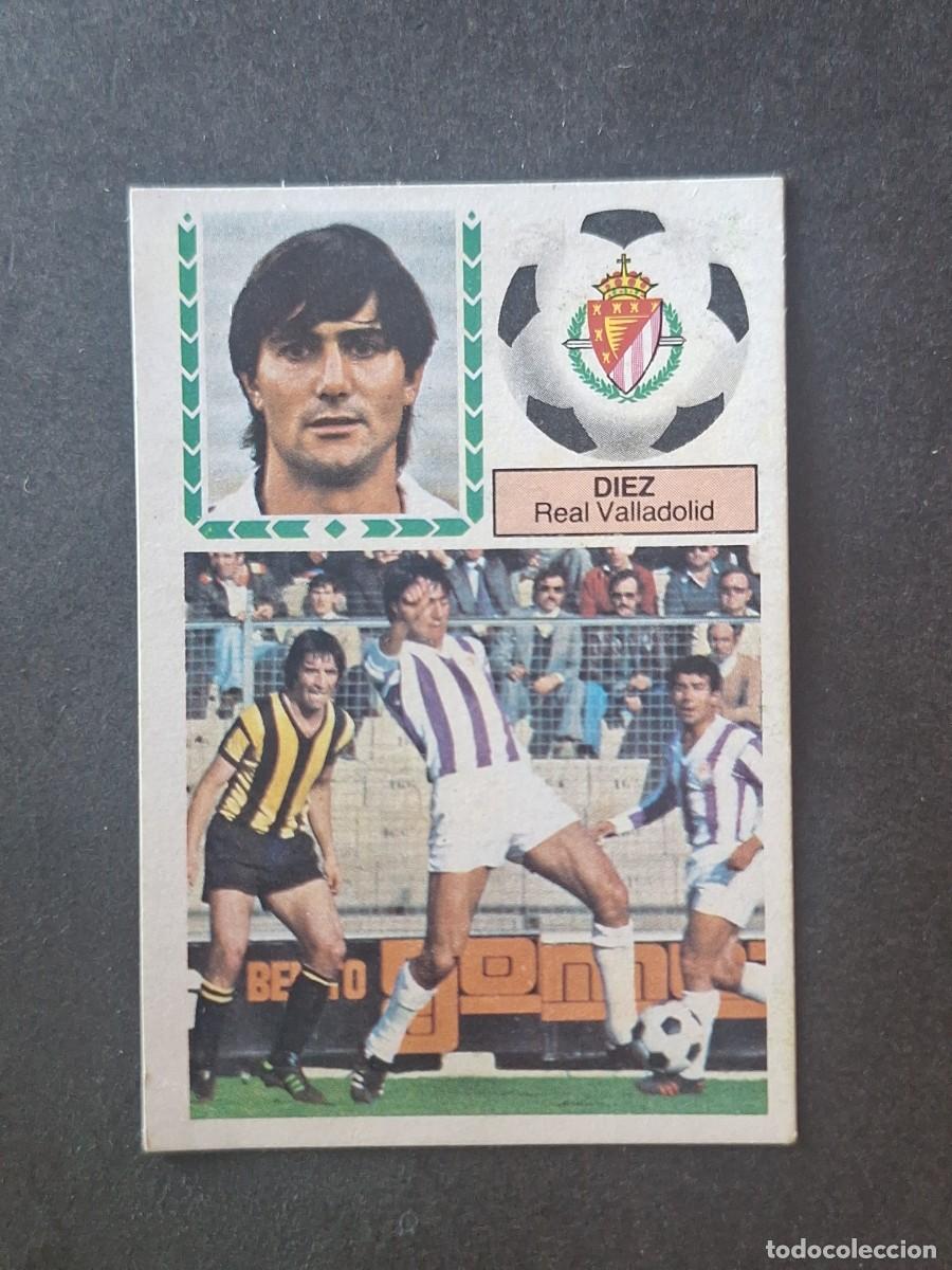 Cromos de f&uacute;tbol: L5 DIEZ REAL VALLADOLID LIGA ESTE 1983 1984 83 84 DESPEGADO RECUPERADO
